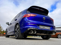 FOX Edelstahl Halbanlage passend für VW Golf 8 R FOX Edelstahl Halbanlage passend für VW Golf 8 R