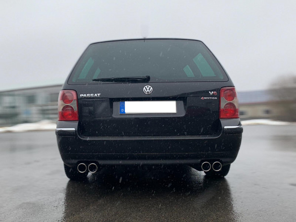 VW Passat 3B/ 3BG 4-Motion W8 Optik Endschalldämpfer rechts/links - 2x76 Typ 16 rechts/links versetz