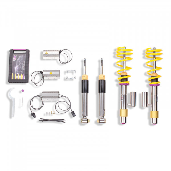 KW Gewindefahrwerk V3 inox passend für BMW 5er Touring (E61) 03/2004–12/2010