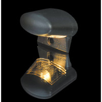 SHIN YO Kennzeichenbeleuchtung Schwarz Oval SHIN YO Kennzeichenbeleuchtung Schwarz Oval