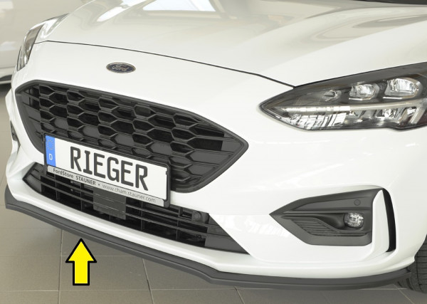 Rieger Spoilerschwert matt schwarz für Ford Focus 4 ST (DEH) 5-tür. (Schrägheck) 06.19-03.22 (bis Fa