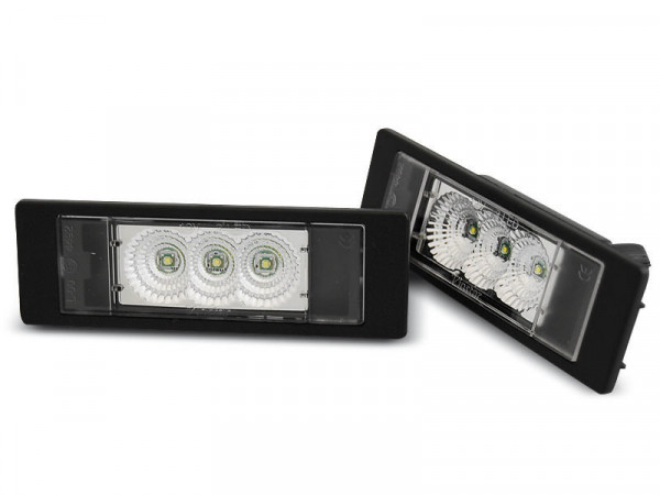Kennzeichen LED-Leuchten Klar passend für BMW E63 / e64 / e81 / e87 / z4 / mini