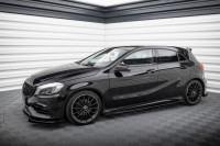 Street Pro Seitenschweller Ansatz passend für Mercedes-Benz A AMG-Line W176 Facelift Street Pro Seitenschweller Ansatz passend für Mercedes-Benz A AMG-Line W176 Facelift
