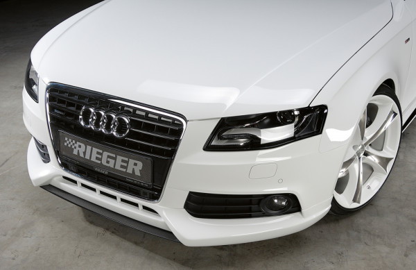 Rieger Spoilerschwert carbon look für Audi A4 (B8/B81) Avant 11.07-12.11 (bis Facelift)