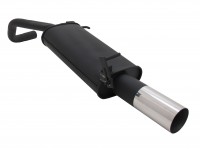 Novus Sportauspuff passend für VW Polo 9N / 9N3 1x90mm RL-Design Novus Sportauspuff passend für VW Polo 9N / 9N3 1x90mm RL-Design