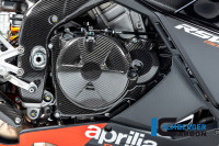 Ilmberger Carbon Kupplungsdeckelabdeckung glanz passend für Aprilia RSV4 / Tuono V4 ab 2021 Ilmberger Carbon Kupplungsdeckelabdeckung glanz passend für Aprilia RSV4 / Tuono V4 ab 2021