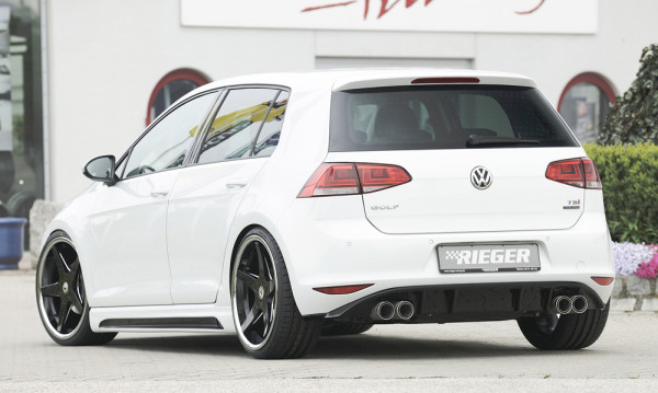 Rieger Heckeinsatz passend für VW Golf 7 GTI Clubsport ab 02/2016