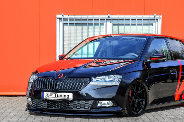 Cup Frontspoilerlippe für Skoda Fabia 3 NJ Facelift ab 2017-