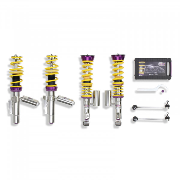 KW Gewindefahrwerk V3 inox PORSCHE 911 Convertible (996) 02/1998-08/2005