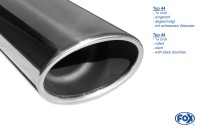 FOX Endschalldämpfer passend für Audi A3 8V Sportback einseitig 140x90 Typ 44 FOX Endschalldämpfer passend für Audi A3 8V Sportback einseitig 140x90 Typ 44