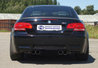 Endschalldämpfer passend für BMW E93 M3 Cabrio - Edelstahl 2x90 Typ 10 rechts/links Endschalldämpfer passend für BMW E93 M3 Cabrio - Edelstahl 2x90 Typ 10 rechts/links