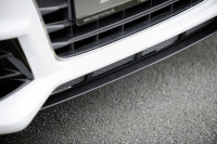 Rieger Spoilerschwert carbon look für Audi A3 S3 (8V) 5-tür. (Sportback 8VA) 05.13-08.16 (bis Faceli Ausführung: Schwarz matt