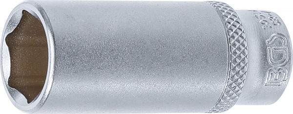 BGS Steckschlüssel-Einsatz tief 14 mm | Innenvierkant 6,3 mm (1/4 Zoll)