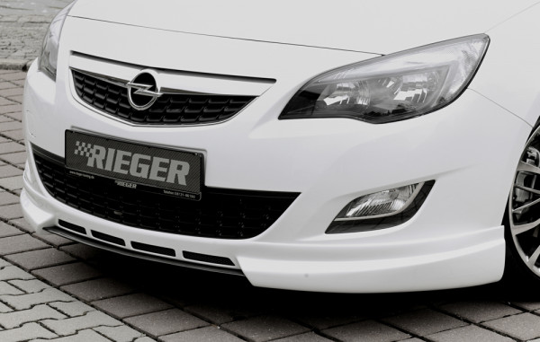 Rieger Spoilerlippe für Opel Astra J 5-tür. 11.08-09.12 (bis Facelift)