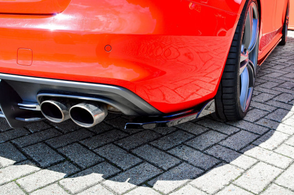 Heckansatz Seitenteile mit Wings passend für Audi S4 B8