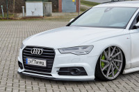 Cup Frontspoilerlippe passend für Audi A6 S-Line+ S6 4G C7 ab 2014 Cup Frontspoilerlippe passend für Audi A6 S-Line+ S6 4G C7 ab 2014