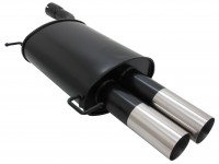 Novus Sportauspuff passend für BMW E60 2x76mm RL-Design Novus Sportauspuff passend für BMW E60 2x76mm RL-Design