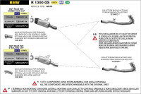 ARROW Krümmer Titan passend für BMW R 1300 GS 24- ARROW Krümmer Titan passend für BMW R 1300 GS 24-