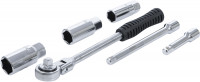 Zündkerzen-Werkzeug-Satz 6-tlg. | Antrieb 10 mm (3/8") Zündkerzen-Werkzeug-Satz 6-tlg. | Antrieb 10 mm (3/8")