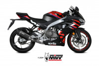 MIVV SR-1 Endschalldämpfer Edelstahl Schwarz passend für Aprilia RS 457 24- MIVV SR-1 Endschalldämpfer Edelstahl Schwarz passend für Aprilia RS 457 24-