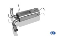 FOX Endschalldämpfer passend für Peugeot 206 RC - 1x76 Typ 10 FOX Endschalldämpfer passend für Peugeot 206 RC - 1x76 Typ 10