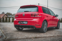 Heck Ansatz Flaps Diffusor passend für VW Golf GTI Mk6 Heck Ansatz Flaps Diffusor passend für VW Golf GTI Mk6