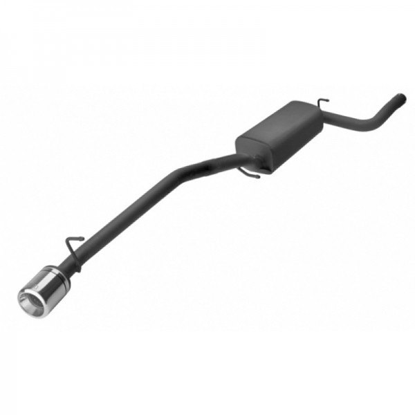Ulter Sportauspuff passend für Ford Focus C-Max 2004-2010 1 Endrohr rund Ø80