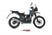 STORM by MIVV Oval Edelstahl Endschalldämpfer passend für Royal Enfield Himalayan & Scram 411 STORM by MIVV Oval Edelstahl Endschalldämpfer passend für Royal Enfield Himalayan & Scram 411