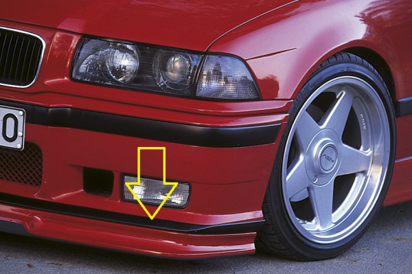 Orig. BMW-E36 M3 Spoilerlippe für BMW 3er E36 Touring