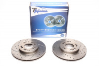 TA Technix Sport Bremsscheiben Satz Vorderachse passend für Mitsubishi Eclipse I / Sigma TA Technix Sport Bremsscheiben Satz Vorderachse passend für Mitsubishi Eclipse I / Sigma