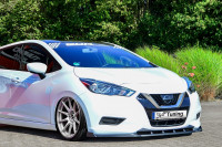 Frontspoilerlippe Cuplippe mit Wings passend für Nissan Micra 5 K14 Frontspoilerlippe Cuplippe mit Wings passend für Nissan Micra 5 K14