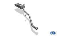 FOX Halbanlage ab Kat passend für BMW E30 316i/318i - 135x80 Typ 53 FOX Halbanlage ab Kat passend für BMW E30 316i/318i - 135x80 Typ 53