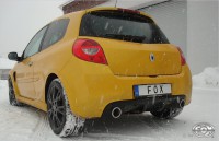FOX Endschalldämpfer passend für Renault Clio III B Sport Facelift FOX Endschalldämpfer passend für Renault Clio III B Sport Facelift