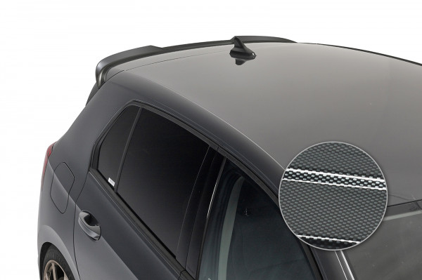 Heckflügel mit ABE für VW Golf 8 HF616-C Carbon Look Hochglanz