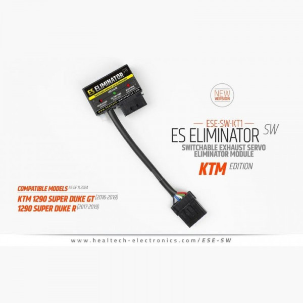 Healtech Auspuffklappen Switch Servo Eliminator ESE-SW-KT1 passend für KTM