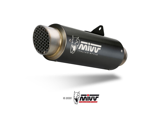 9873H055LXBP-MIVV Schalldämpfer Black Steel GP-PRO