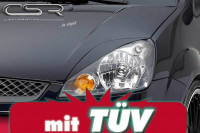 Scheinwerferblenden passend für Ford Fiesta MK6 Scheinwerferblenden passend für Ford Fiesta MK6