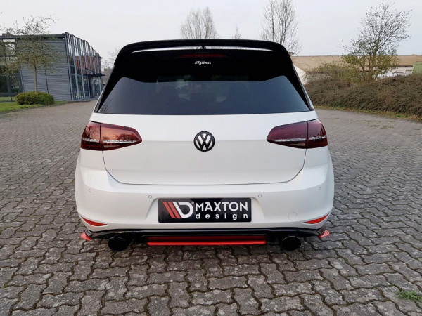 Heck Ansatz Flaps Diffusor Für VW GOLF Mk7 GTI CLUBSPORT