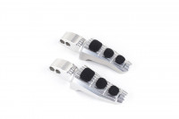 Gilles Austauschfußrasten-Kit Touring Sozius silber passend für Yamaha Gilles Austauschfußrasten-Kit Touring Sozius silber passend für Yamaha