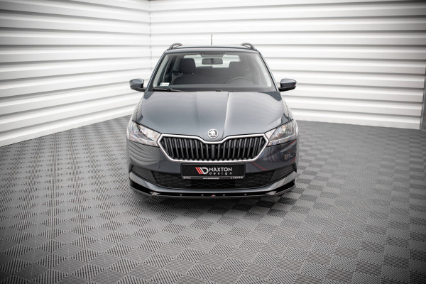 Front Ansatz passend für Skoda Fabia Mk3 Facelift
