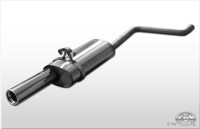 FOX Endschalldämpfer 1x80 Typ 13 passend für VW Polo 86C FOX Endschalldämpfer 1x80 Typ 13 passend für VW Polo 86C