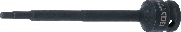 Kraft-Bit-Einsatz | Länge 150 mm | Antrieb Innenvierkant 12,5 mm (1/2") | Innensechskant 5 mm