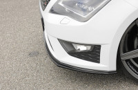 Rieger Spoilerschwert glanz schwarz für Seat Leon Cupra (5F) 5-tür. 03.14-12.16 (bis Facelift) Ausführung: Schwarz matt
