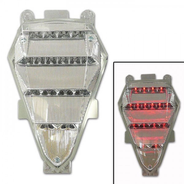 LED-Rücklicht Yamaha YZF-R6, Bj. 08-15, klar, E-geprüft*