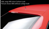 Rieger Heckscheibenblende carbon look für Audi A4 (B5) Lim. 11.94-98 Ausführung: Schwarz matt