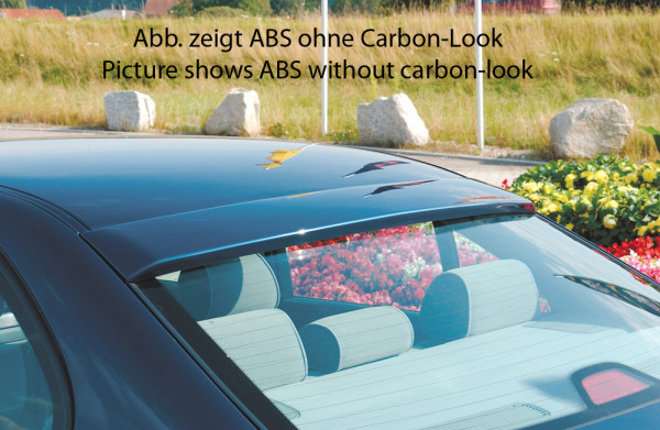 Rieger Heckscheibenblende carbon look für BMW 5er E39 Lim. 12.95-12.02