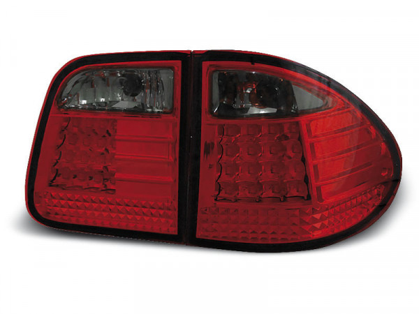 Led Rücklichter rot getönt passend für Mercedes W210 95-03.02 Kombi