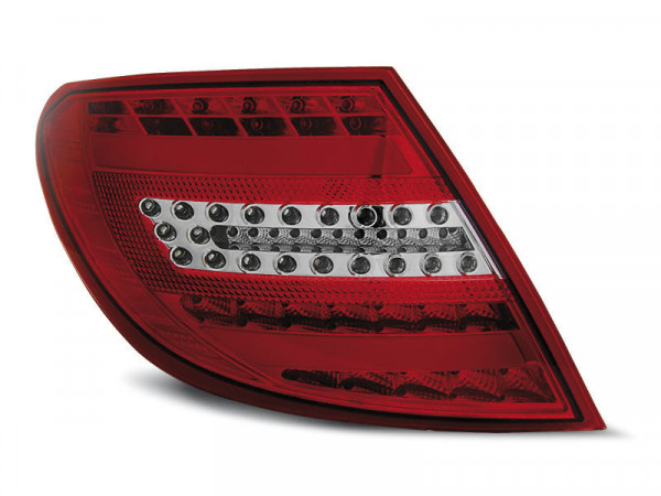 LED BAR Rücklichter rot weiß passend für Mercedes C-Klasse W204 Limousine 07-10