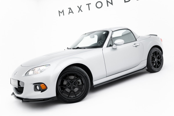 Seitenschweller Ansatz Für Mazda MX-5 Mk3 (NC) Facelift Schwarz Hochglanz
