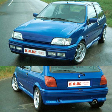 K.A.W. PlusKit Sportfahrwerk für Ford Fiesta alle inkl. Turbo GFJ ab 03/1989 bis 01/1997